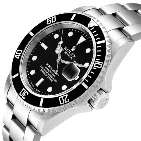 rolex steel submariner.